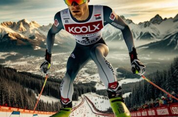 Jarl Magnus Riiber in Nordic combined, including both cross-country skiing and ski jumping